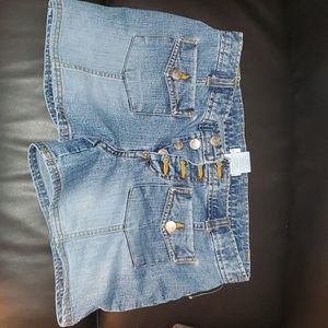 No boundaries jean shorts